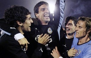 Laga Pertama, Penentuan Uruguay