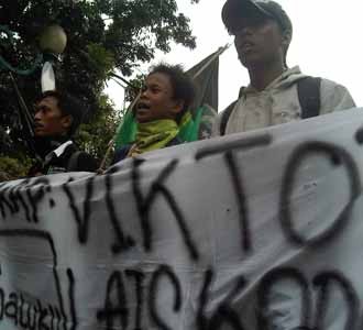 HMI Demo Mabes Polri
