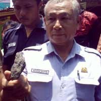 Kereta Anjlok Gara-gara Kesandung Batu 
