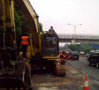 Bekhoe Dievakuasi, Macet Terurai