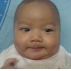 Gibran Rasyad Andi Surya, 6 Bulan; Lelaki; m