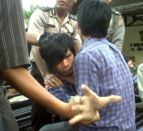 Mengamuk di Sel, Tahanan Poltabes Samarinda Digelandang ke RSJ