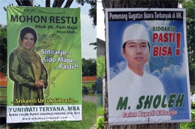 Yuniwati dan Sholeh Bertemu di Ponpes Tulangan