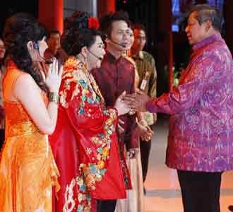 SBY Hadiri Perayaan Cap Go Meh