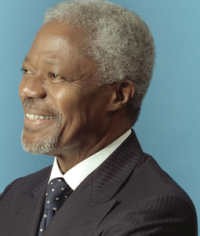 Mantan Sekjen PBB Kofi Annan Temui SBY