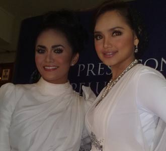 KD-Siti Nurhaliza Cantik Bergaun Putih