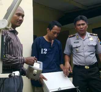 Pencuri Alat Kesehatan Dibekuk