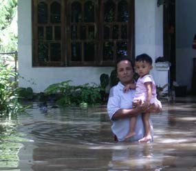 Dua Desa di Lumajang Terendam Banjir Setinggi 1 Meter