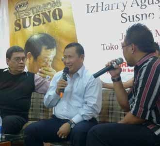 Bedah Buku Bukan Testimoni Susno