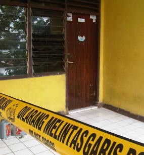 Rumah Pengawal Dulmatin Diberi Garis Polisi