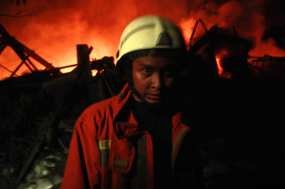 Karyawan: Pabrik Sandal Swallow Sering Terbakar