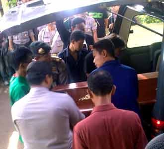Jenazah Jaja Tiba di RS Polri
