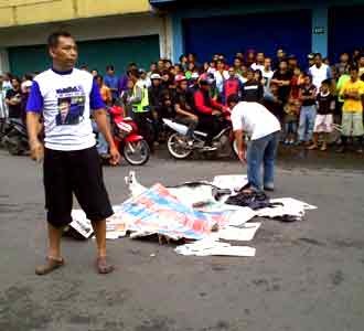 Bus Gilas Motor, 1 Tewas