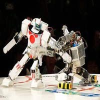 Robot Petarung Baku Hantam di Jepang