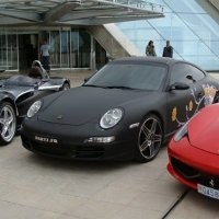 Interior Porsche 911 dari Kulit Paus Palsu