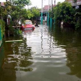 Pemerintah Sumbang Rp 1 Miliar untuk Banjir Karawang