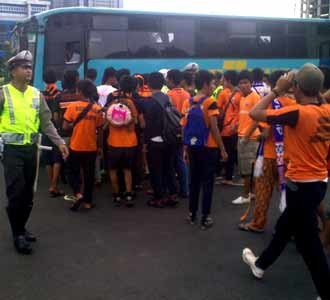 Polisi Razia Jakmania