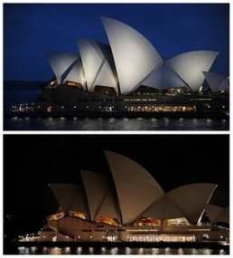 Dan Gedung Opera Sydney Pun Gelap Gulita