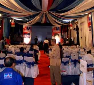 Suasana Deklarasi Andi Mallarangeng