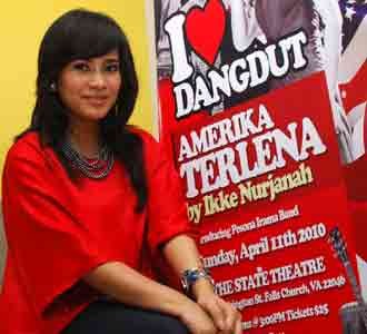 Ikke Bawa Dangdut ke AS