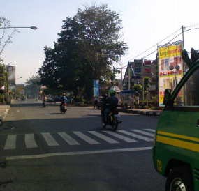 Libur Jumat Agung, Jalanan Bandung Lengang