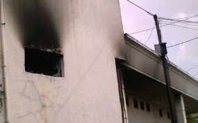 Ketua RT: Yang Terbakar Rumah Dinas Edmon Ilyas 