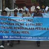 Nasib Nelayan Diabaikan, Serikat Nelayan Indonesia Berdemo