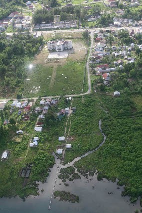 Pantauan Udara, Tidak Terlihat Kerusakan di Simeuleu