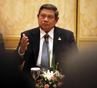SBY Jumpa Pers di Hanoi