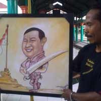 Seniman Surabaya Kirim Lukisan Dukungan untuk Susno