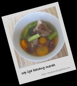 Sup Iga Kacang Merah