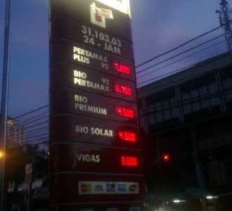 Harga Pertamax Turun