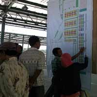 Stand di Pasar Induk Osowilangon Diserbu Pedagang 