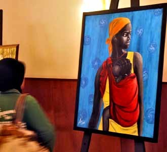 Lukisan Perempuan di Hari Kartini