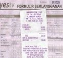 Lebih dari Tiga Minggu Registrasi yes tv Belum Ada Kabar