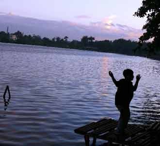 Situ Babakan di Pagi Hari