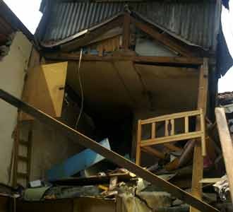 Tabung Gas Meledak, 4 Rumah Rusak