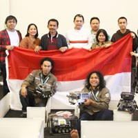 Indonesia Pertahankan Gelar Juara di Kompetisi Robot Internasional