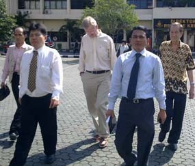 Pasca Disandera, WNA Kanada Datangi Polda