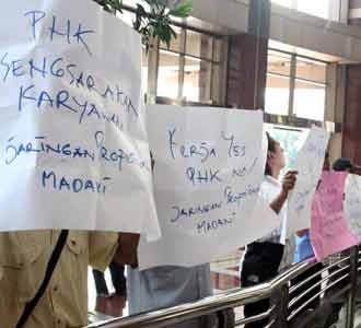Karyawan Smart Agri Demo Kantornya