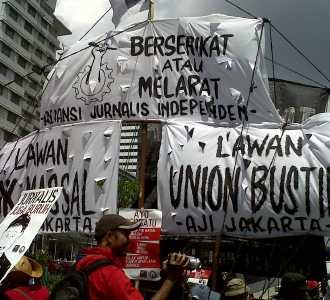AJI Peringati May Day