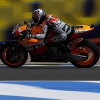 Pedrosa Pole, Rossi Start Keempat