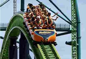Roller Coaster Bikin Pendengaran Hilang Sesaat