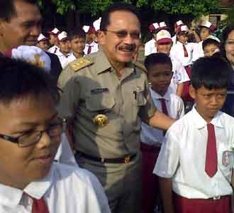 Foke Semangati Siswa SD