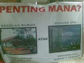 ICW: DPR Hanya Responsif untuk Kepentingan Sendiri