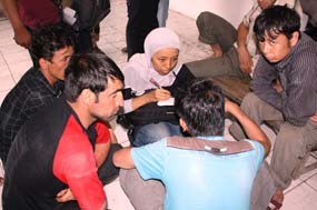 Polres Situbondo Buru 29 Imigran Asal Afganistan