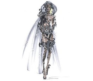 Busana Seksi Untuk Gaga Dari Armani