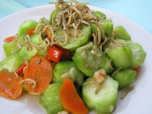 Resep Sayur: Tumis Oyong Teri