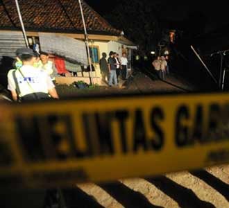 TKP Penggerebekan Teroris di Cikampek
