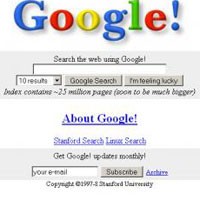 Seperti Inilah Tampilan Jadul Google